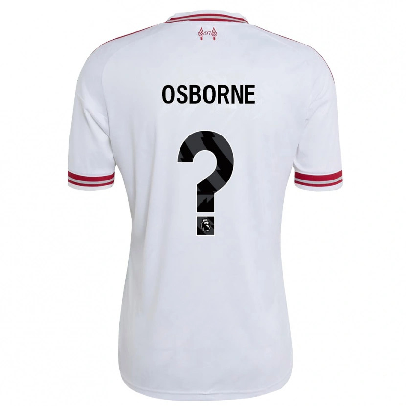 Danxen Herren Niall Osborne #0 Rot Weiß Auswärtstrikot Trikot 2026/27 T-Shirt
