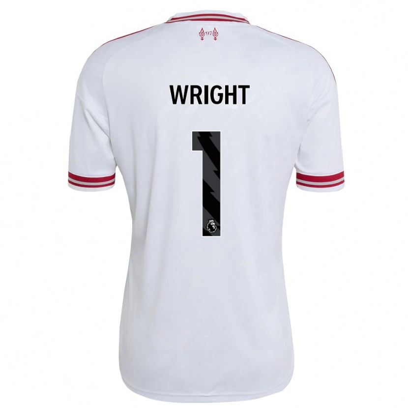 Danxen Herren Matty Wright #1 Rot Weiß Auswärtstrikot Trikot 2026/27 T-Shirt