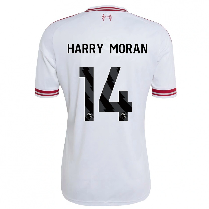 Danxen Herren Harry Moran #14 Rot Weiß Auswärtstrikot Trikot 2026/27 T-Shirt