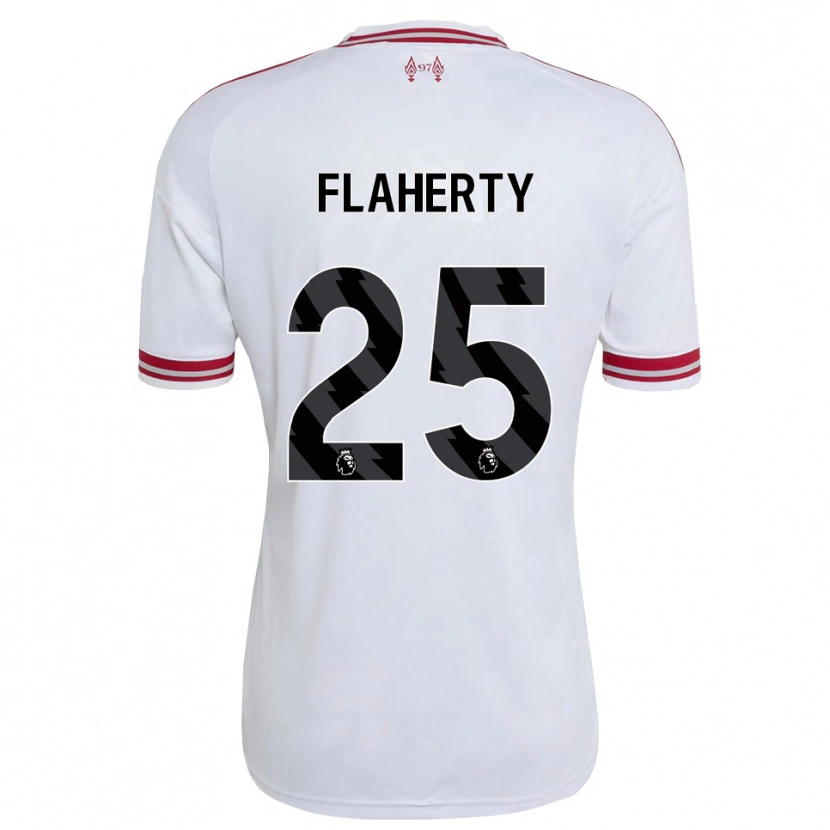 Danxen Herren Gilly Flaherty #25 Rot Weiß Auswärtstrikot Trikot 2026/27 T-Shirt