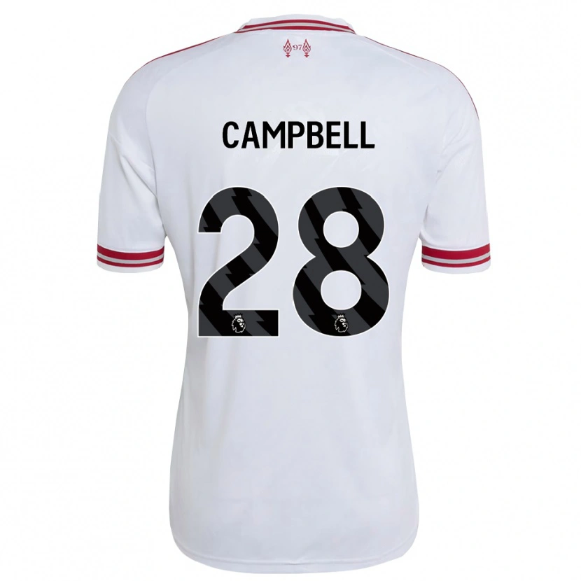 Danxen Herren Megan Campbell #28 Rot Weiß Auswärtstrikot Trikot 2026/27 T-Shirt