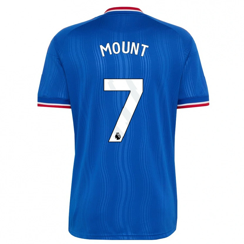 Danxen Herren Mason Mount #7 Blau Weiß Rot Auswärtstrikot Trikot 2026/27 T-Shirt