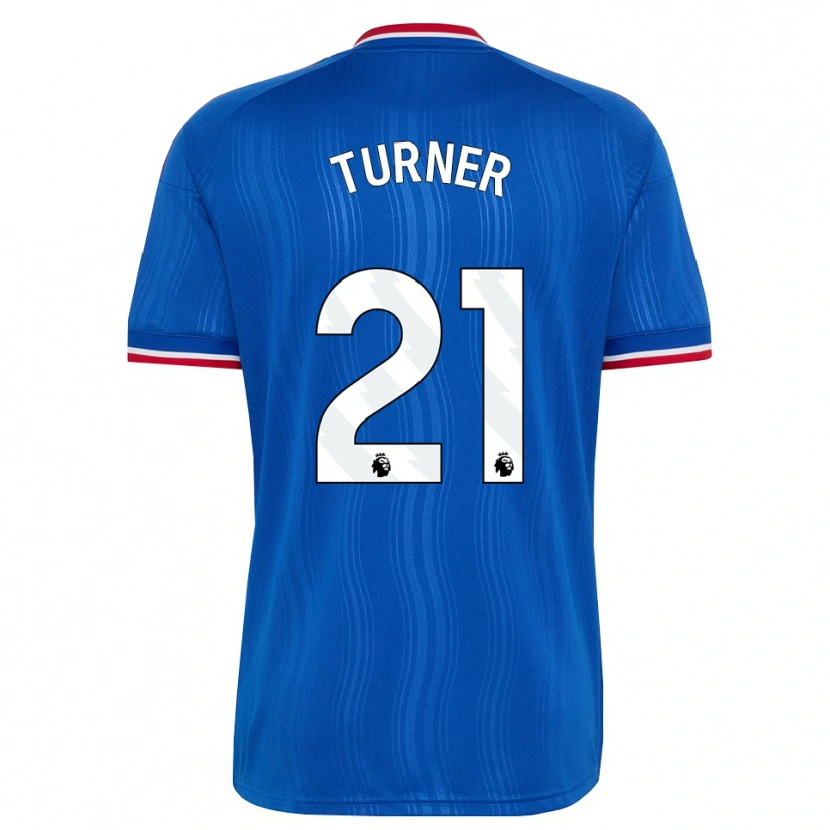 Danxen Herren Millie Turner #21 Blau Weiß Rot Auswärtstrikot Trikot 2026/27 T-Shirt