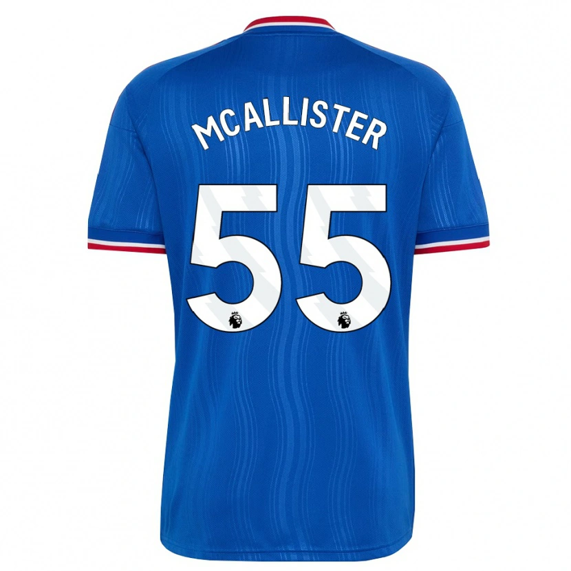 Danxen Herren Finley Mcallister #55 Blau Weiß Rot Auswärtstrikot Trikot 2026/27 T-Shirt