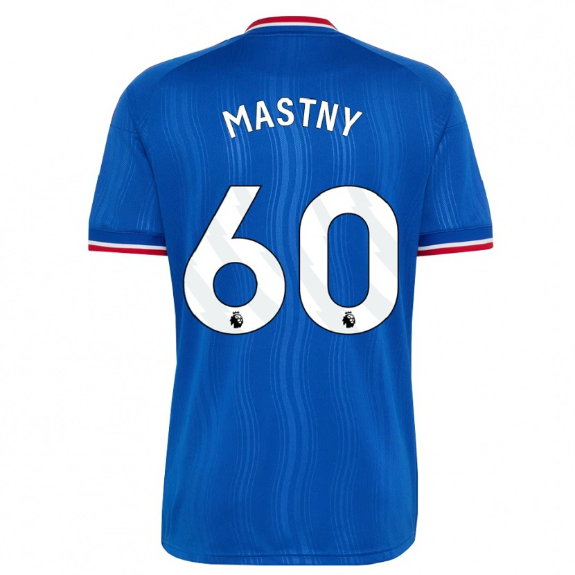 Danxen Herren Ondrej Mastny #60 Blau Weiß Rot Auswärtstrikot Trikot 2026/27 T-Shirt