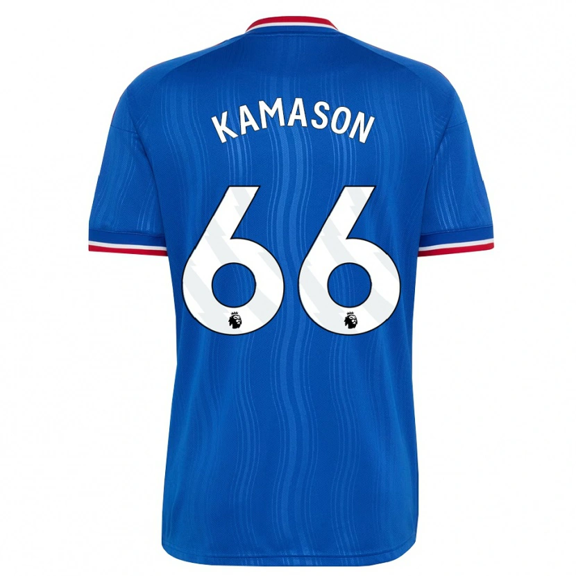 Danxen Herren Jaydan Kamason #66 Blau Weiß Rot Auswärtstrikot Trikot 2026/27 T-Shirt