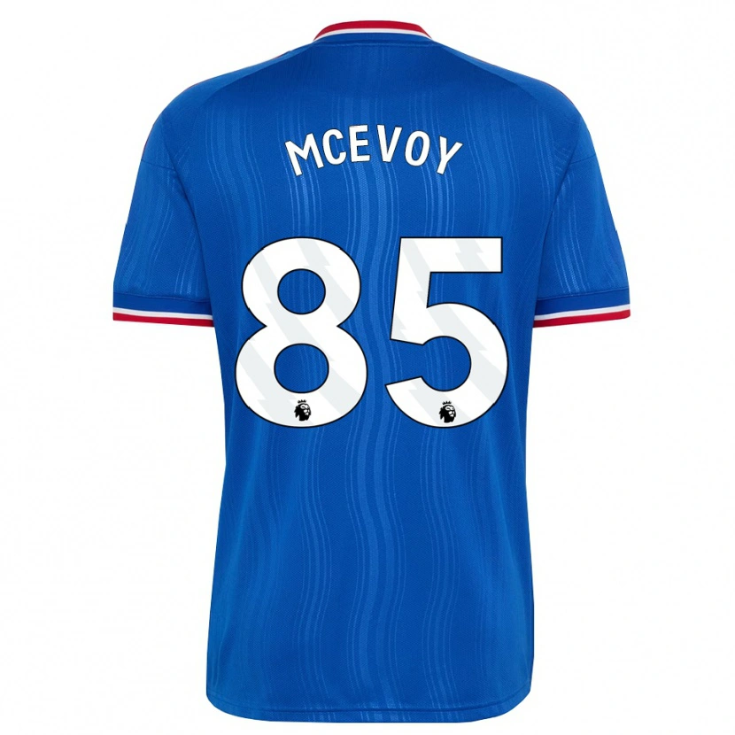 Danxen Herren Jay Mcevoy #85 Blau Weiß Rot Auswärtstrikot Trikot 2026/27 T-Shirt