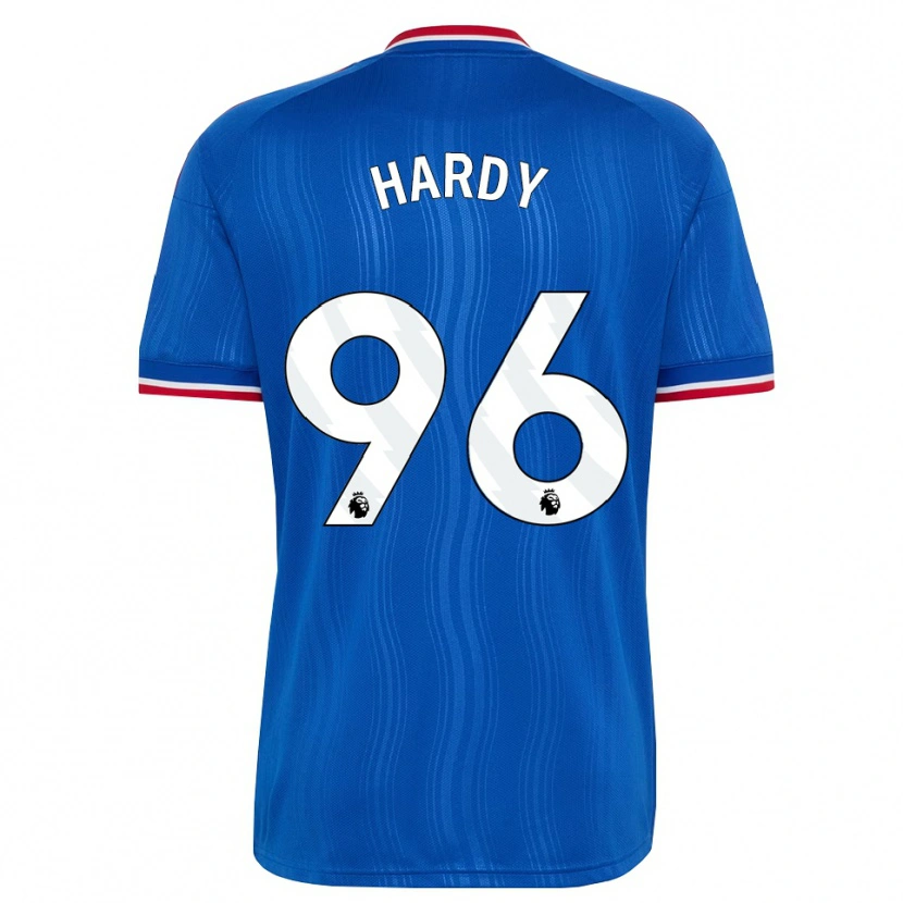 Danxen Herren Charlie Hardy #96 Blau Weiß Rot Auswärtstrikot Trikot 2026/27 T-Shirt