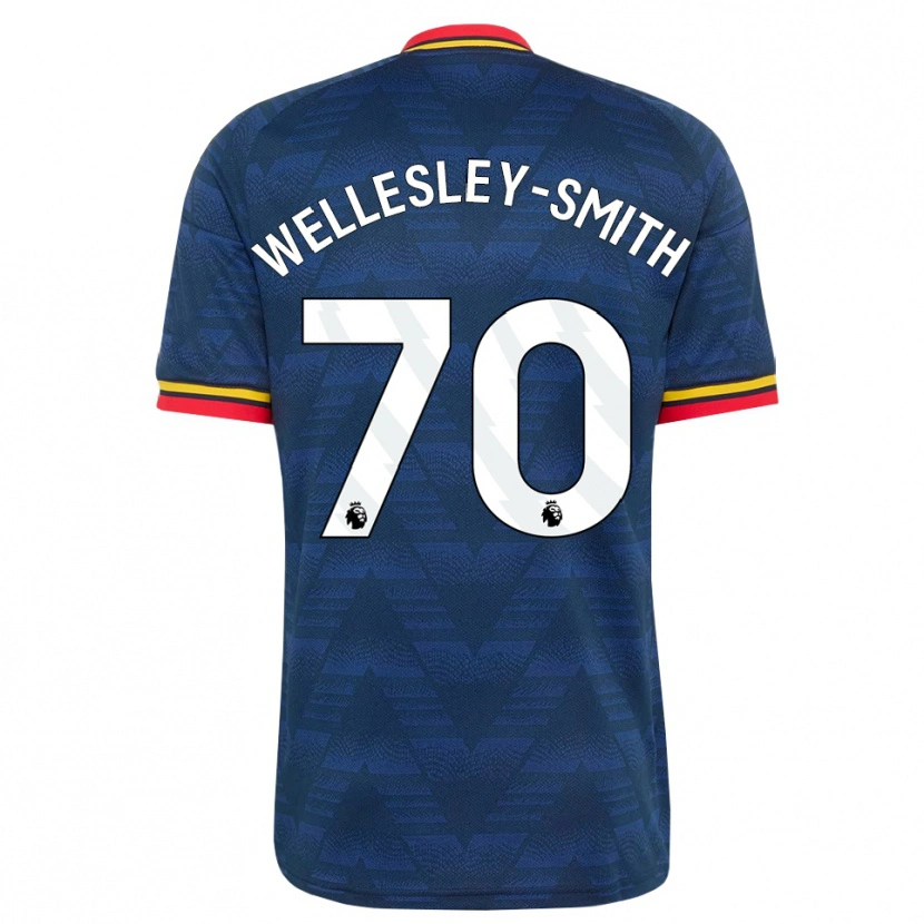 Danxen Herren Cecily Wellesley-Smith #70 Mitternachtsblau Gelb Rot Auswärtstrikot Trikot 2026/27 T-Shirt