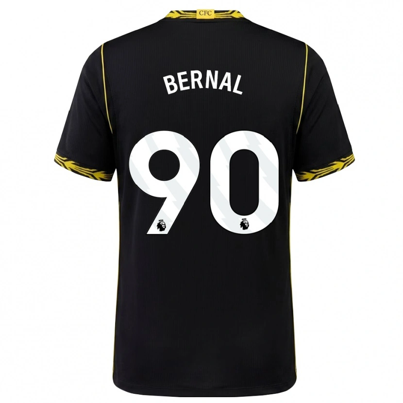 Danxen Herren Freddy Bernal #90 Schwarz Gelb Auswärtstrikot Trikot 2026/27 T-Shirt