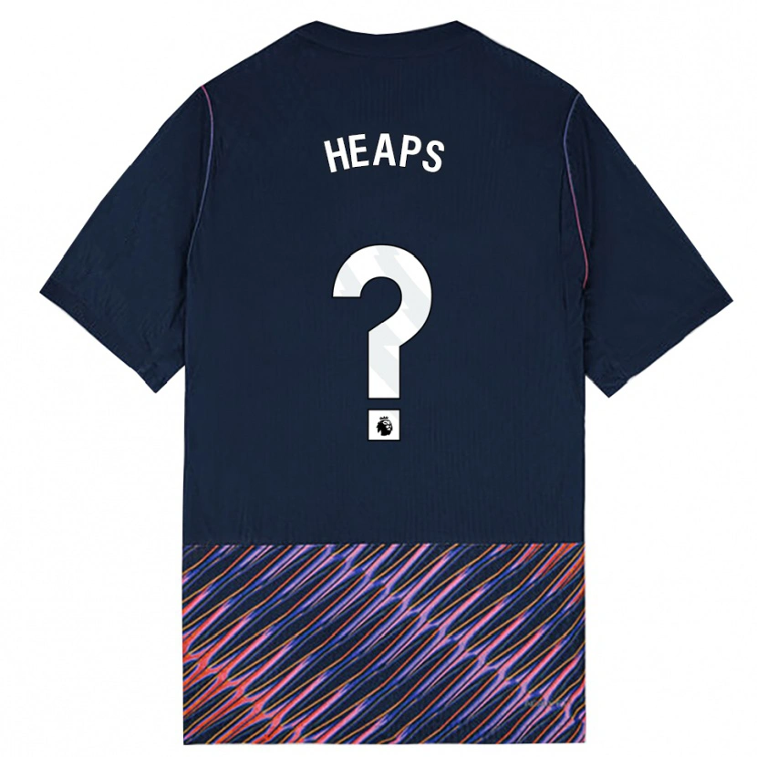 Danxen Herren Billy Heaps #0 Königlich Blau Weiß Auswärtstrikot Trikot 2026/27 T-Shirt