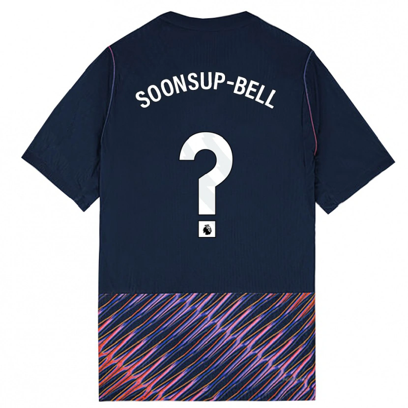 Danxen Herren Jude Soonsup-Bell #0 Königlich Blau Weiß Auswärtstrikot Trikot 2026/27 T-Shirt