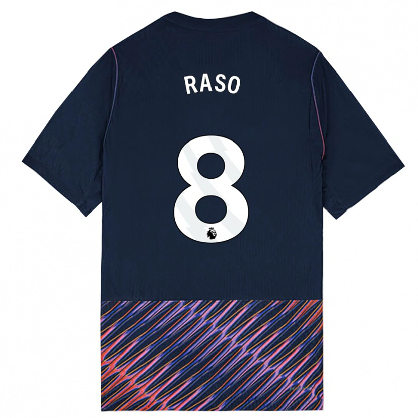 Danxen Herren Hayley Raso #8 Königlich Blau Weiß Auswärtstrikot Trikot 2026/27 T-Shirt