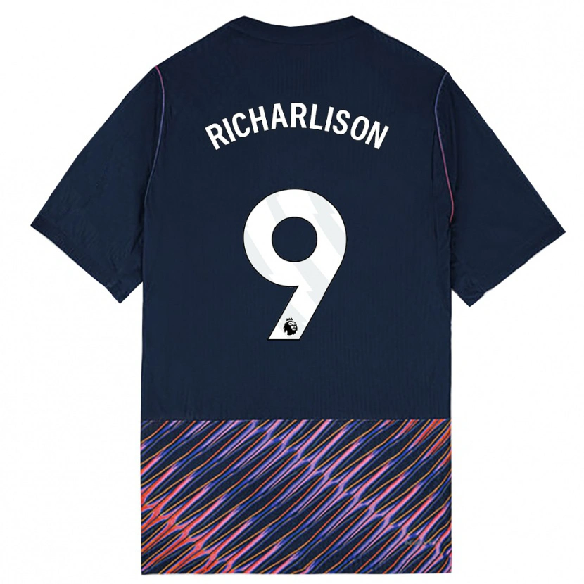Danxen Herren Richarlison De Andrade #9 Königlich Blau Weiß Auswärtstrikot Trikot 2026/27 T-Shirt