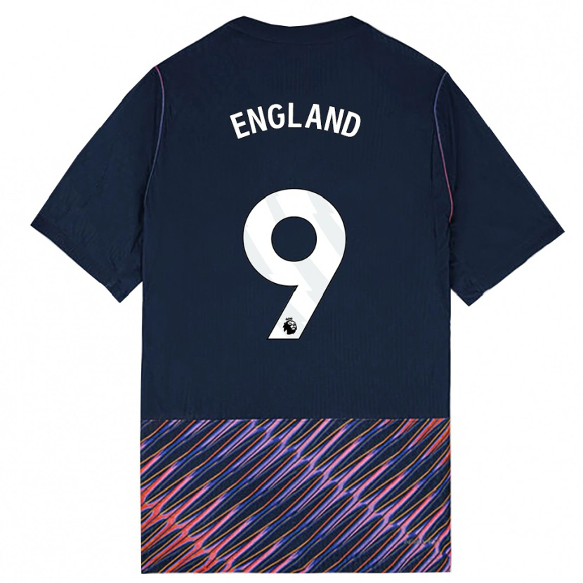 Danxen Herren Bethany England #9 Königlich Blau Weiß Auswärtstrikot Trikot 2026/27 T-Shirt