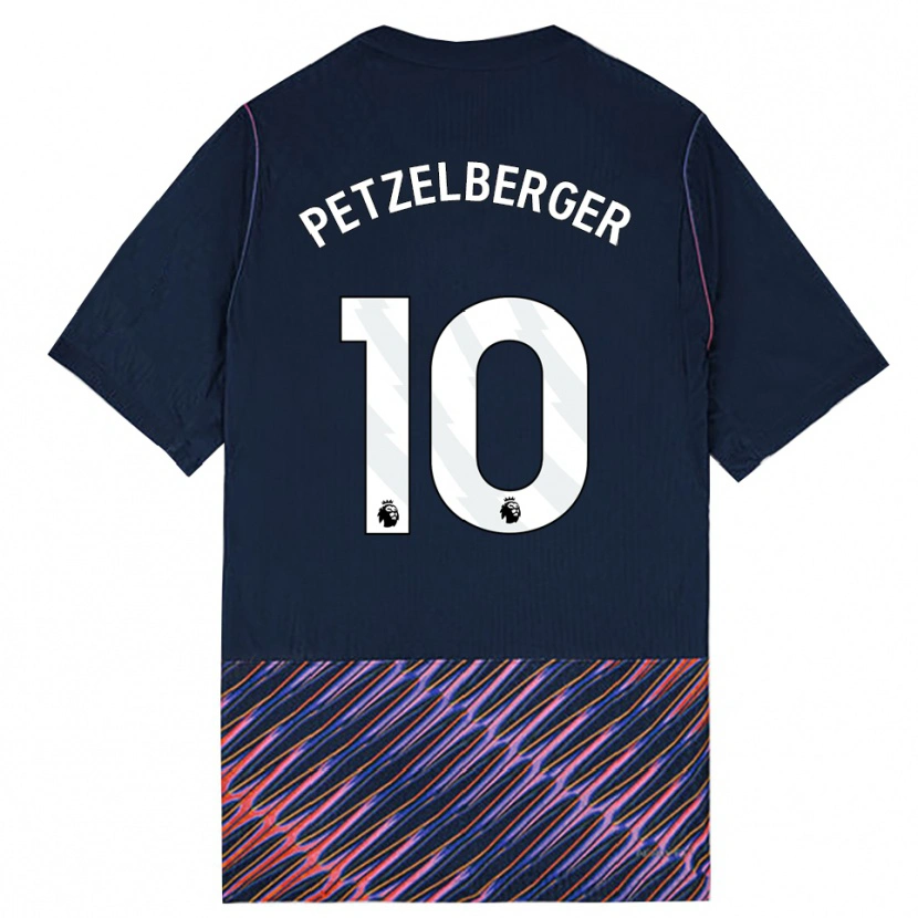 Danxen Herren Ramona Petzelberger #10 Königlich Blau Weiß Auswärtstrikot Trikot 2026/27 T-Shirt