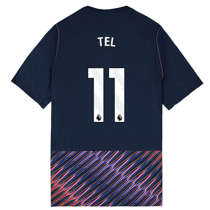 Danxen Herren Mathys Tel #11 Königlich Blau Weiß Auswärtstrikot Trikot 2026/27 T-Shirt
