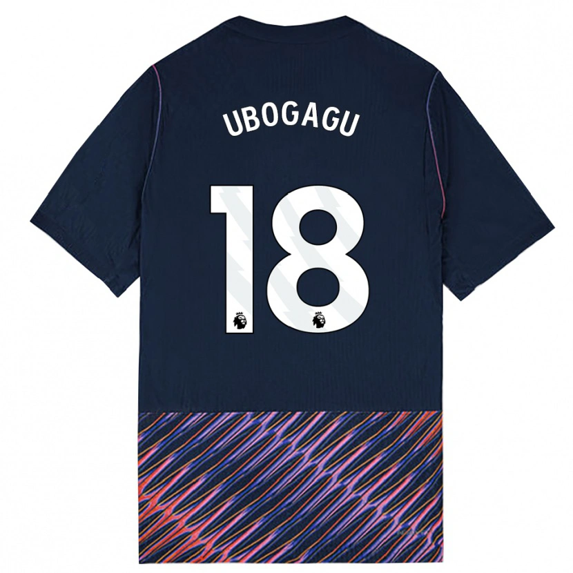Danxen Herren Chioma Ubogagu #18 Königlich Blau Weiß Auswärtstrikot Trikot 2026/27 T-Shirt
