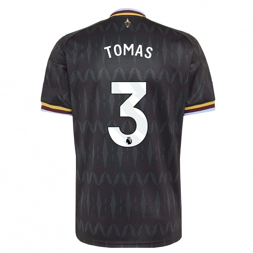 Danxen Herren Paula Tomás #3 Kornblumenblau Schwarz Gelb Auswärtstrikot Trikot 2026/27 T-Shirt