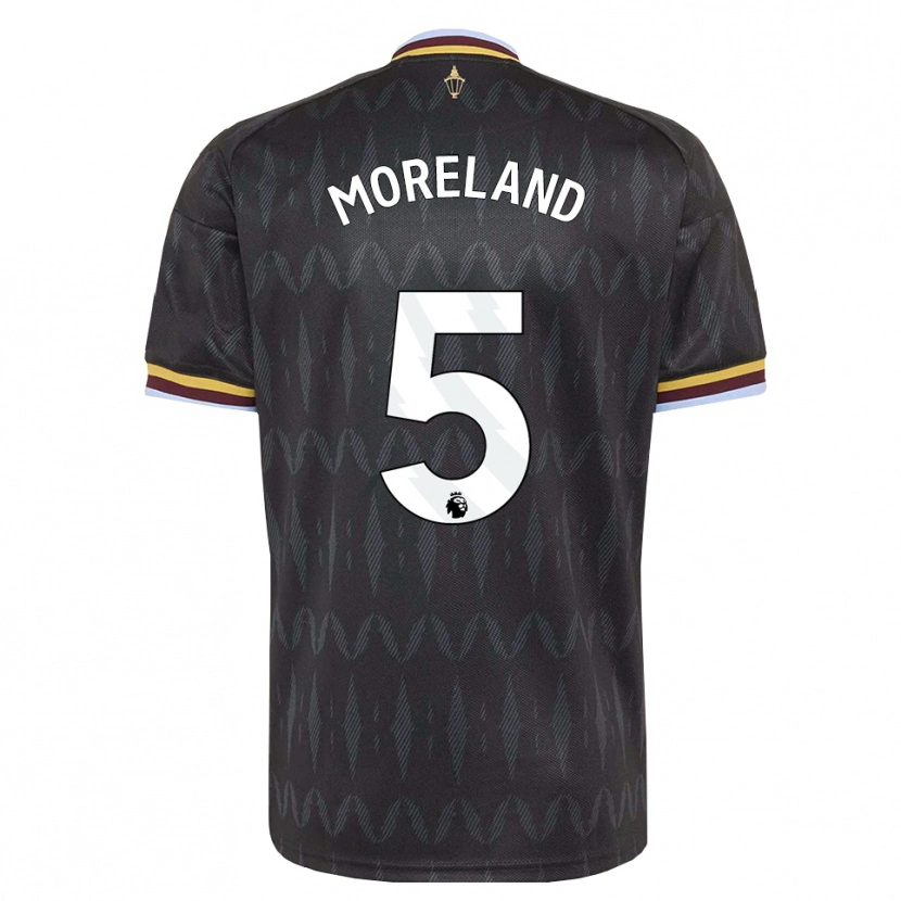 Danxen Herren Calum Moreland #5 Kornblumenblau Schwarz Gelb Auswärtstrikot Trikot 2026/27 T-Shirt