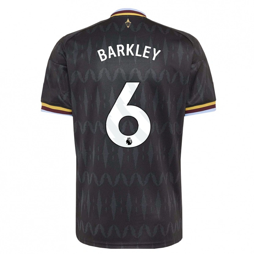 Danxen Herren Ross Barkley #6 Kornblumenblau Schwarz Gelb Auswärtstrikot Trikot 2026/27 T-Shirt
