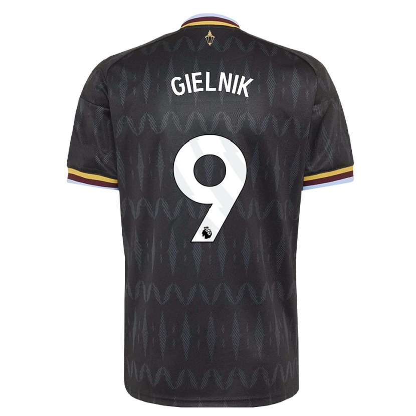 Danxen Herren Emily Gielnik #9 Kornblumenblau Schwarz Gelb Auswärtstrikot Trikot 2026/27 T-Shirt