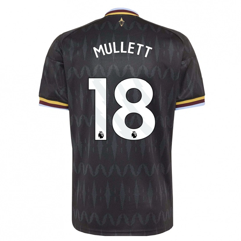Danxen Herren Georgia Mullett #18 Kornblumenblau Schwarz Gelb Auswärtstrikot Trikot 2026/27 T-Shirt