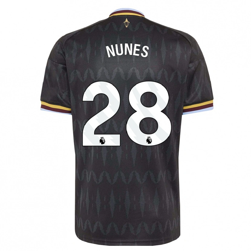 Danxen Herren Gabi Nunes #28 Kornblumenblau Schwarz Gelb Auswärtstrikot Trikot 2026/27 T-Shirt