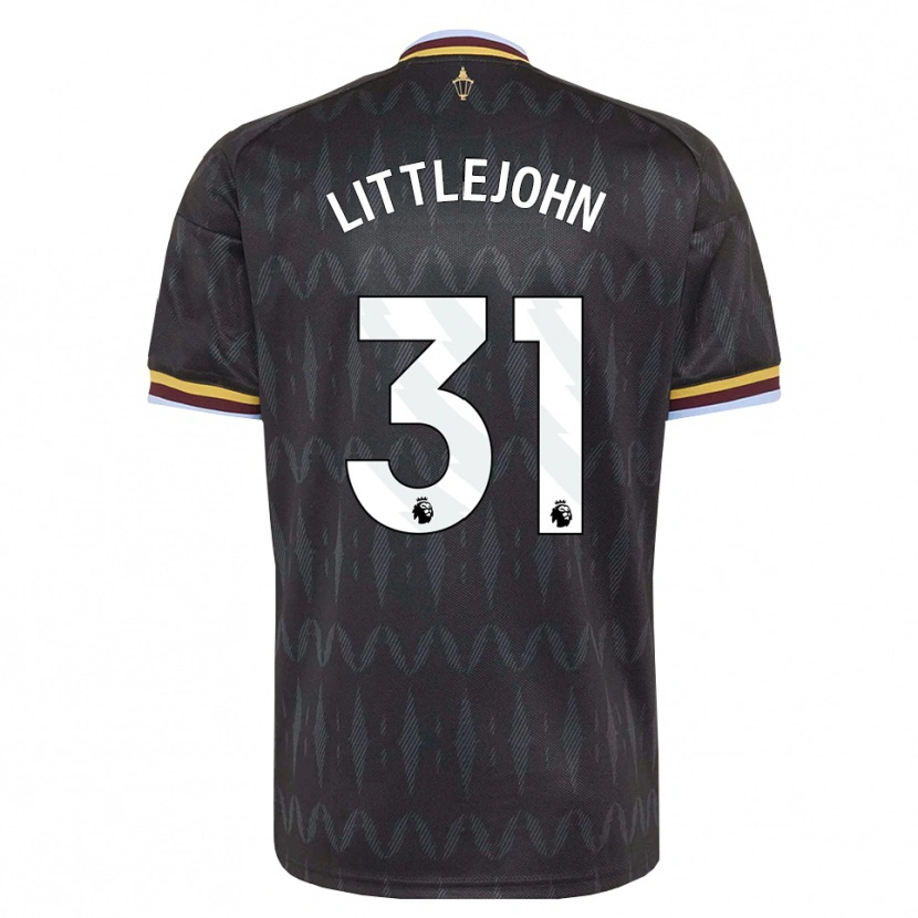 Danxen Herren Ruesha Littlejohn #31 Kornblumenblau Schwarz Gelb Auswärtstrikot Trikot 2026/27 T-Shirt