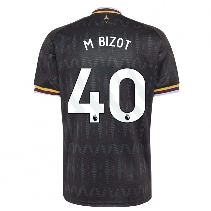 Danxen Herren Marco Bizot #40 Kornblumenblau Schwarz Gelb Auswärtstrikot Trikot 2026/27 T-Shirt