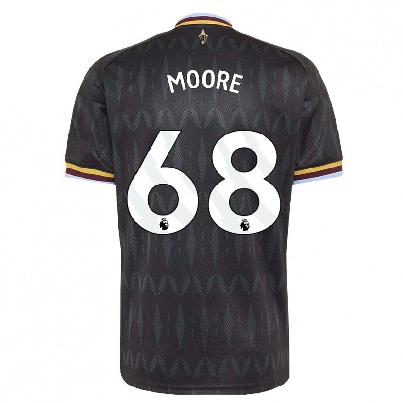 Danxen Herren Kobei Moore #68 Kornblumenblau Schwarz Gelb Auswärtstrikot Trikot 2026/27 T-Shirt