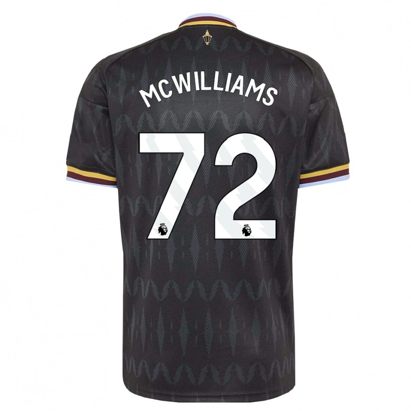 Danxen Herren Ashton Mcwilliams #72 Kornblumenblau Schwarz Gelb Auswärtstrikot Trikot 2026/27 T-Shirt