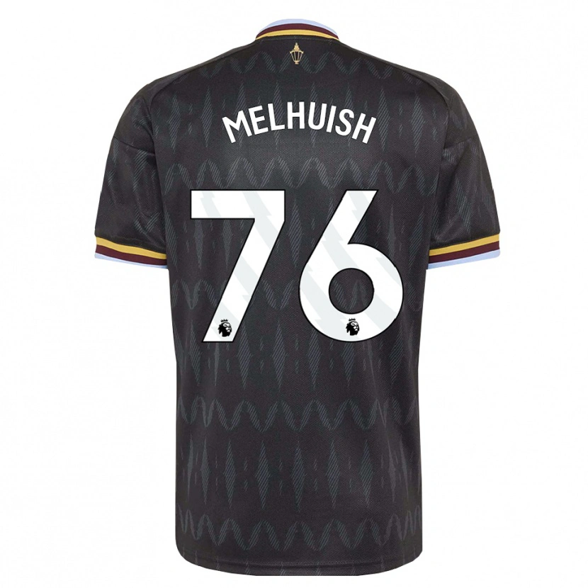 Danxen Herren Lennon Melhuish #76 Kornblumenblau Schwarz Gelb Auswärtstrikot Trikot 2026/27 T-Shirt
