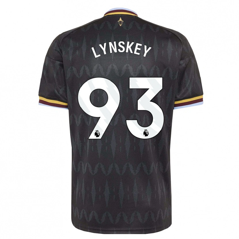 Danxen Herren Alfie Lynskey #93 Kornblumenblau Schwarz Gelb Auswärtstrikot Trikot 2026/27 T-Shirt