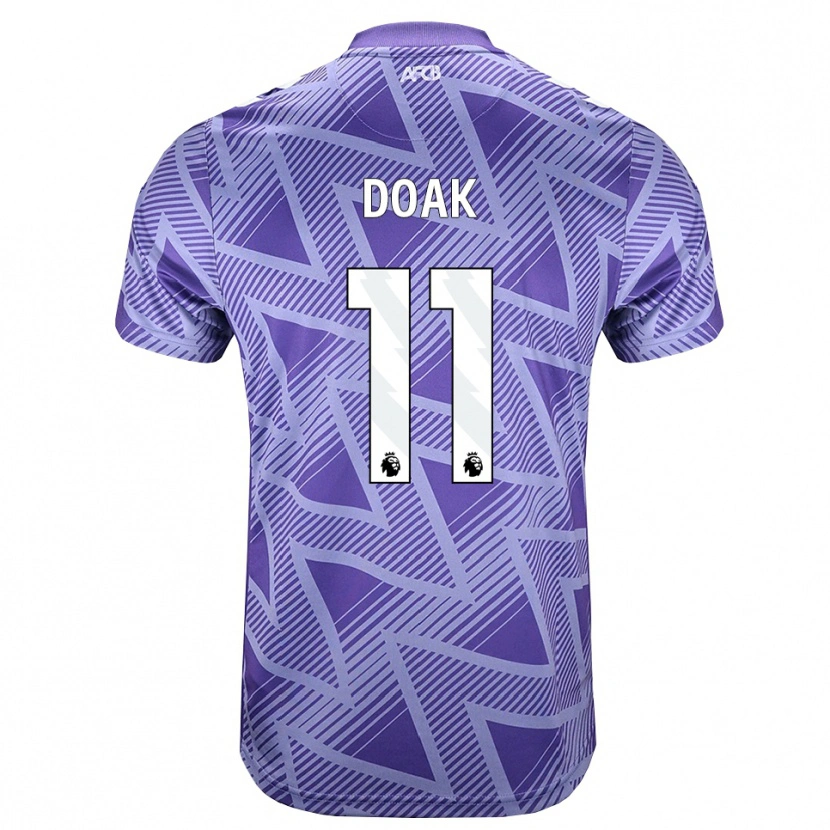 Danxen Herren Ben Gannon-Doak #11 Blassesviolett Rot Weiß Auswärtstrikot Trikot 2026/27 T-Shirt