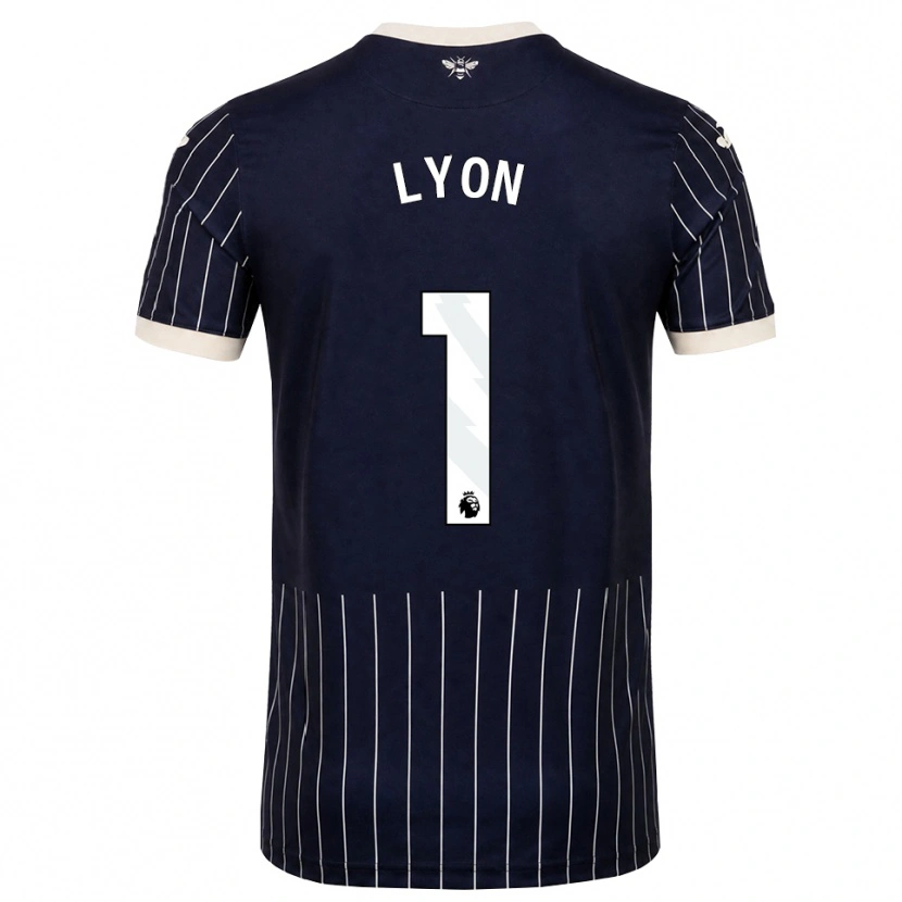 Danxen Herren Felix Lyon #1 Schwarz Weiß Auswärtstrikot Trikot 2026/27 T-Shirt