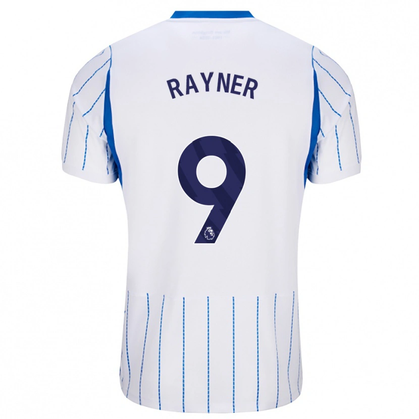 Danxen Herren Rebecca Rayner #9 Himmelblau Weiß Auswärtstrikot Trikot 2026/27 T-Shirt