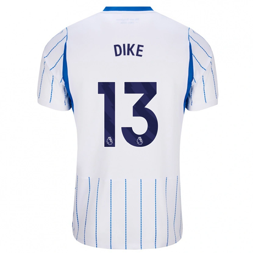 Danxen Herren Michael Dike #13 Himmelblau Weiß Auswärtstrikot Trikot 2026/27 T-Shirt