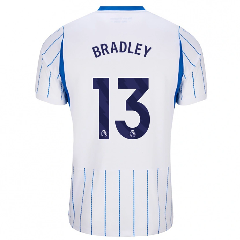 Danxen Herren Cash Bradley #13 Himmelblau Weiß Auswärtstrikot Trikot 2026/27 T-Shirt