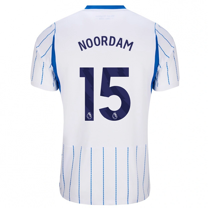 Danxen Herren Nadine Noordam #15 Himmelblau Weiß Auswärtstrikot Trikot 2026/27 T-Shirt