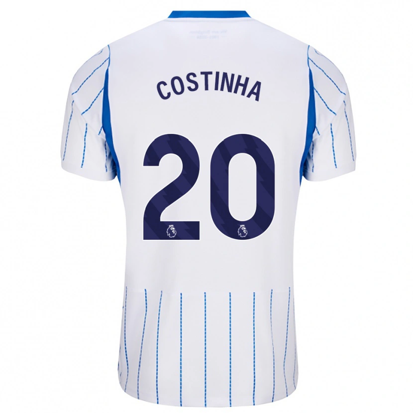 Danxen Herren João Pedro Loureiro Da Costa #20 Himmelblau Weiß Auswärtstrikot Trikot 2026/27 T-Shirt
