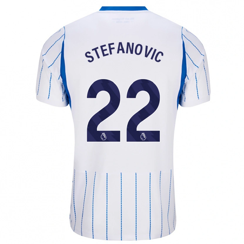 Danxen Herren Dejana Stefanović #22 Himmelblau Weiß Auswärtstrikot Trikot 2026/27 T-Shirt