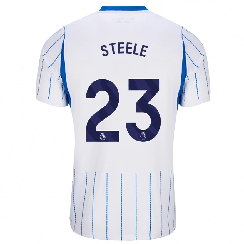 Danxen Herren Jason Steele #23 Himmelblau Weiß Auswärtstrikot Trikot 2026/27 T-Shirt