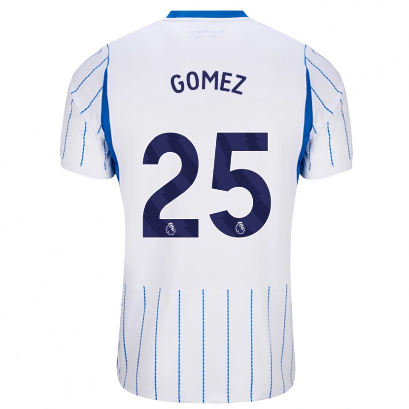 Danxen Herren Diego Gómez #25 Himmelblau Weiß Auswärtstrikot Trikot 2026/27 T-Shirt