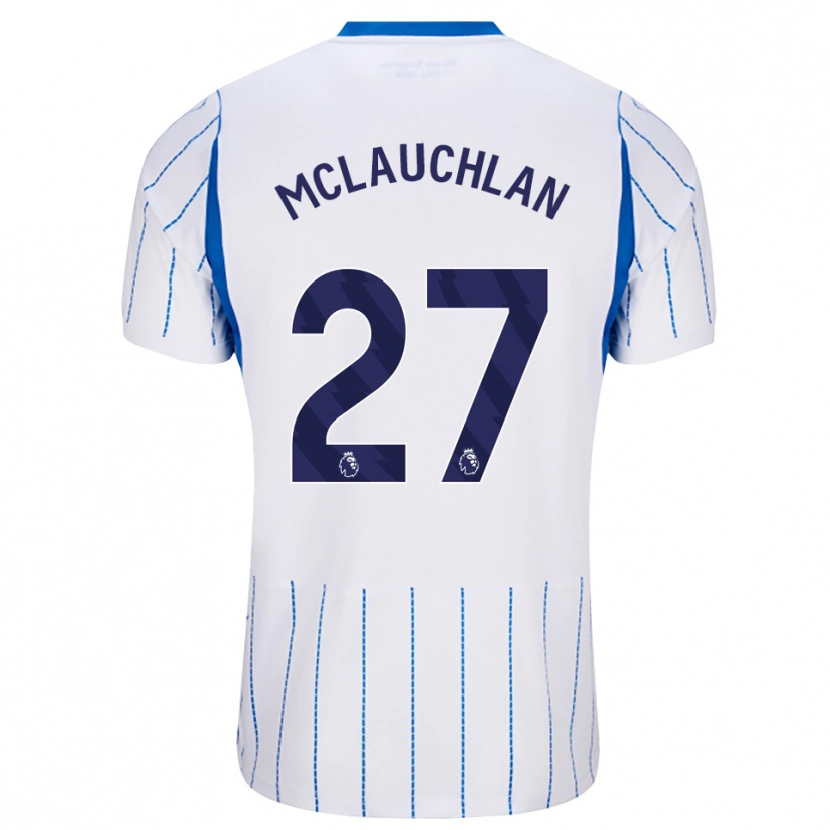 Danxen Herren Rachel Mclauchlan #27 Himmelblau Weiß Auswärtstrikot Trikot 2026/27 T-Shirt