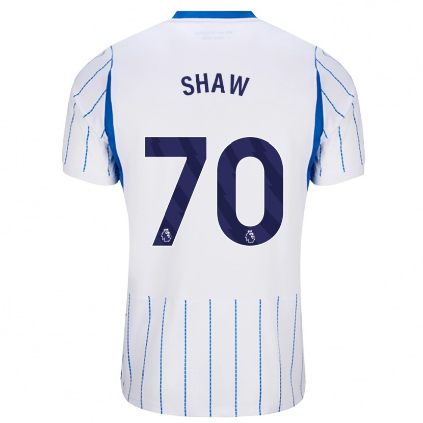 Danxen Herren Kofi Shaw #70 Himmelblau Weiß Auswärtstrikot Trikot 2026/27 T-Shirt