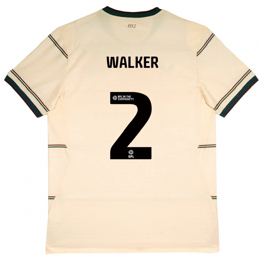 Danxen Herren Kyle Walker #2 Beige Burgund Auswärtstrikot Trikot 2026/27 T-Shirt