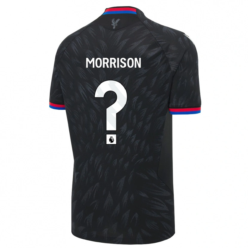 Danxen Herren Jack Wells-Morrison #0 Schwarz Blau Rot Auswärtstrikot Trikot 2026/27 T-Shirt