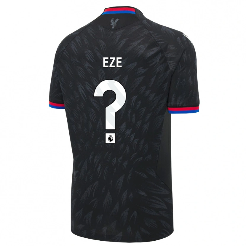 Danxen Herren Chimaechi Eze #0 Schwarz Blau Rot Auswärtstrikot Trikot 2026/27 T-Shirt