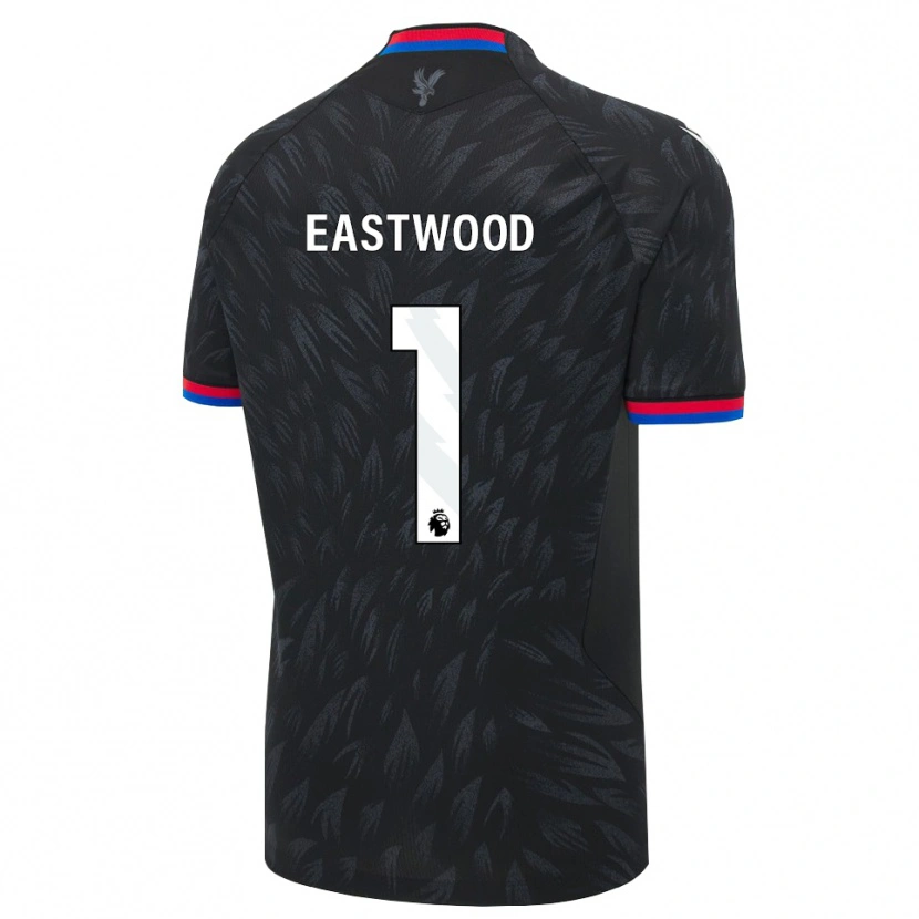 Danxen Herren Billy Eastwood #1 Schwarz Blau Rot Auswärtstrikot Trikot 2026/27 T-Shirt
